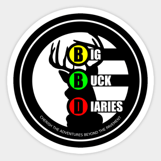 Big Buck Diaries Sticker